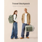 Lovevook 40L Travel Backpack For Women & Men, Airline Approved Carry On Luggage With 3 Packing Cubes, Tsa Overnight Bags, Waterproof Personal Item Bag, Weekender Essentials Backpacks Fits 17" Laptop