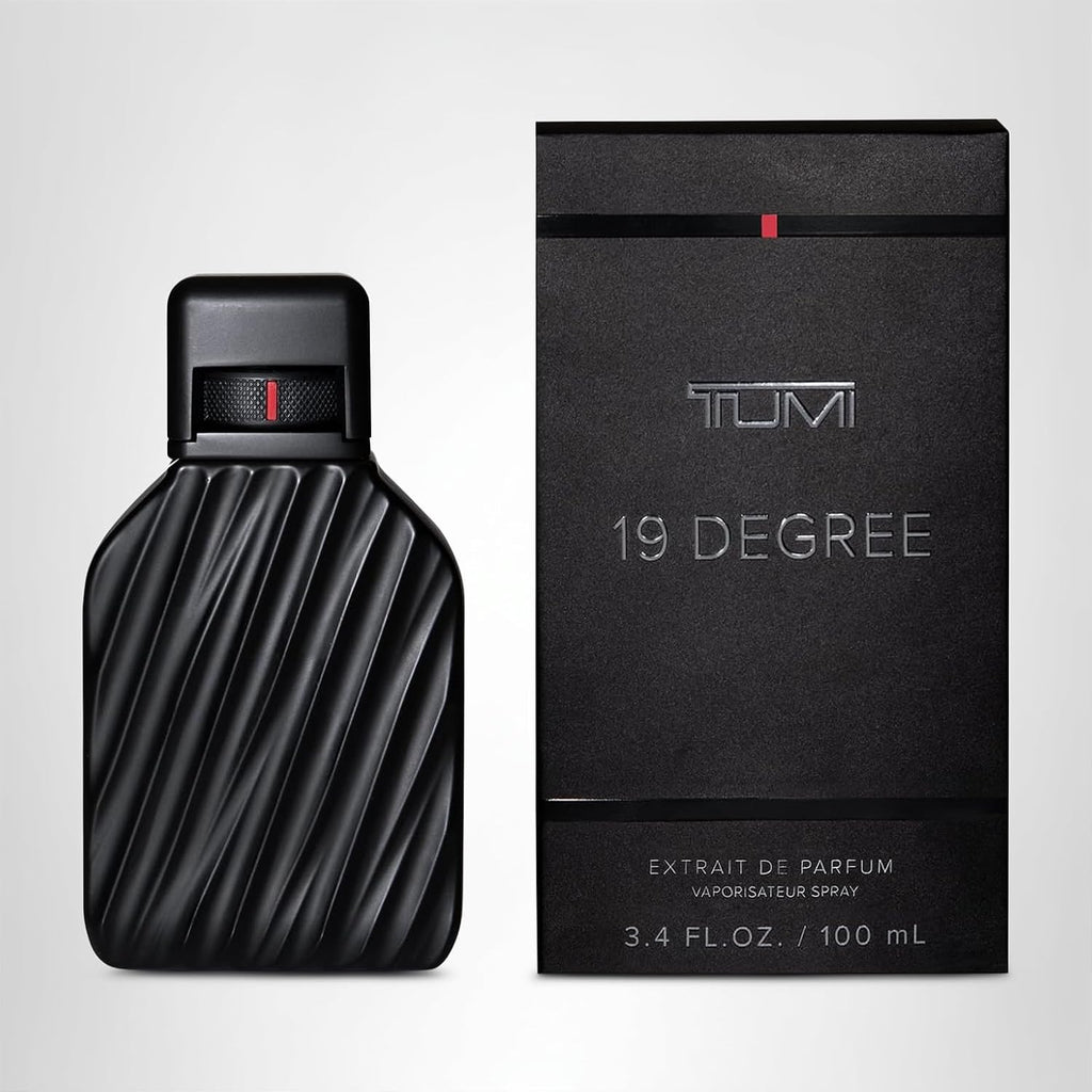 Tumi 19 Degree - Liquid Perfume Fragrance For Men - Bold & Woody Cologne With Leather & Amber Fragrance Notes - 3.4 Fl Oz
