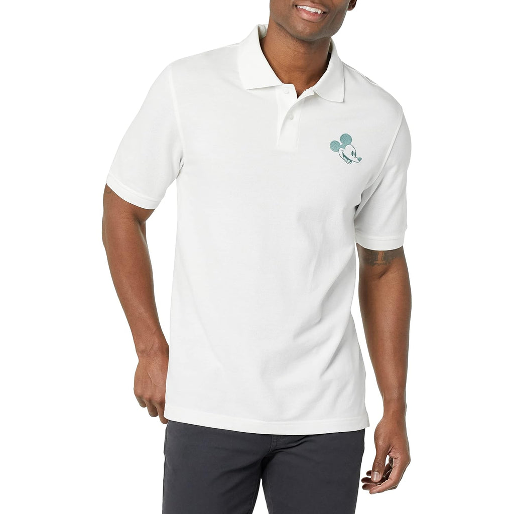 Amazon Essentials Disney | Marvel | Star Wars Men'S Regular-Fit Short Sleeve Cotton Pique Polo Shirt, Pack Of 2