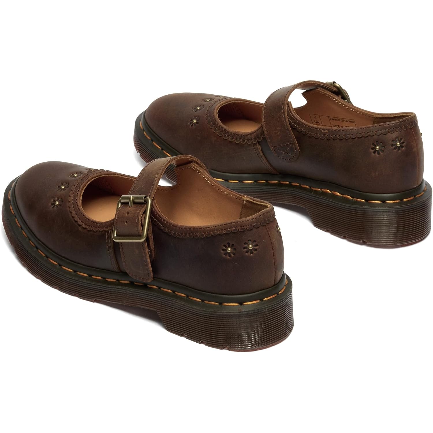 Dr. Martens Womens Mary Jane Flower