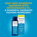 Nizoral Anti-Dandruff Shampoo With 1% Ketoconazole, 14 Fl Oz, Fresh Scent, Anti Fungal Shampoo