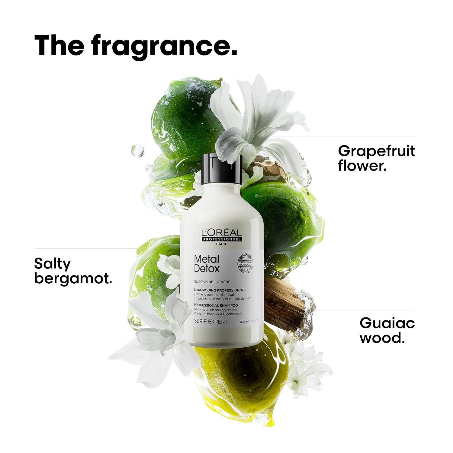 L'Oréal Professionnel Paris Metal Detox Shampoo - Sulfate-Free Anti-Breakage Shampoo For Damaged Or Color-Treated Hair, Detoxifies, Prevents Damage & Prolongs Hair Color