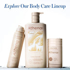 Athena Club Skin Replenishing Body Wash For Women, Sulfate Free Nourishing Cleanser With Niacinamide, Gently Cleanses Without Stripping, Golden Vanilla Scent, 18 Fl Oz