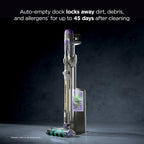 Shark Powerdetect Clean & Empty Cordless Stick Vacuum | Powerful Suction, Hepa Filtration | Carpet & Hard Floor | Portable For Pet Hair | Dark Gray | Ip3251