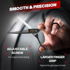 Professional Thinning Shears, High-End Japanese 440C Stainless Steel Hair Cutting Scissors With Sharp Edge Blades, 6.8 Inch Hair Cutting Shears, Right Hand Hair Scissors For Salon, Home, Pet