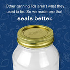 Superb Canning Lids – Regular Mouth Mason Jar Lids – Baker’S Dozen/Bulk Package Of 156 Lids – Made In The Usa