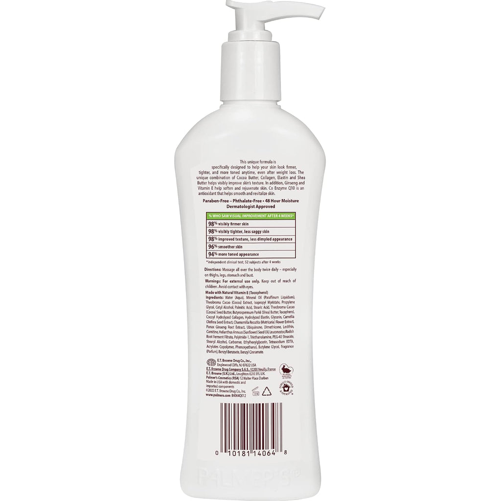 Palmer'S Cocoa Butter Formula With Vitamin E + Q10 Firming Butter Body Lotion, Postpartum Essentials Skin Care, Shea Butter, Collagen And Elastin, 10.6 Fl Oz
