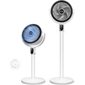 Levoit Standing Fan For Bedroom, 90° Oscillating Fan, 20Db Quiet For Sleep | Floor Fan With 1024 Cfm Airflow, Dc Motor, 5 Speeds, 2 In 1 Pedestal & Tabletop, 12H Timer, Remoter, For Home, Room, White