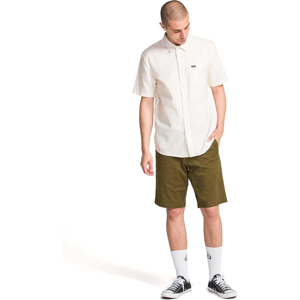 Volcom Men'S Road Trip Stretch Twill 20" Chino Short