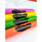 Glow Party Hair Chalk Fluorescent Neon Temporary Hair Color Glows in UV or Black Light