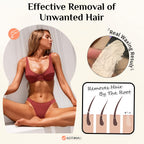 KOTAMU Hard Wax Beads for Hair Removal - 1lb Sensitive Skin Thick Hair Formula for Full Body, Face, Chest, Back, Leg, Bikini Brazilian Waxing - Wax Refill for Women and Men