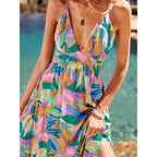 Cupshe Womens Summer Maxi Dress 2026 Sleeveless Long Sundresses Spaghetti Strap Flowy Boho Beach Vacation Dress