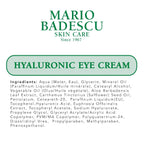 Mario Badescu Eye Cream For Dark Circles And Puffiness – Hyaluronic, Caffeine Or Glycolic – Hydrating, Firming And Anti Aging Overnight Under Eye Care Treatment For Fine Lines And Wrinkles