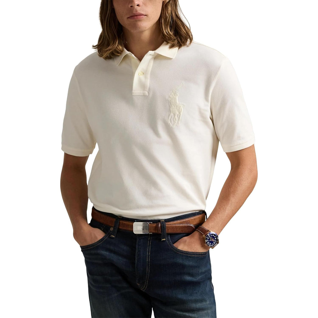 Polo Ralph Lauren Men'S Big Pony Classic Fit Mesh Polo Shirt