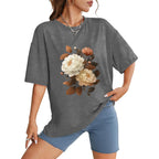 WIHOLL Oversized Tshirts for Women Summer Crew Neck Short Sleeve Graphic Tees Casual Loose Fit Workout Tops 2026