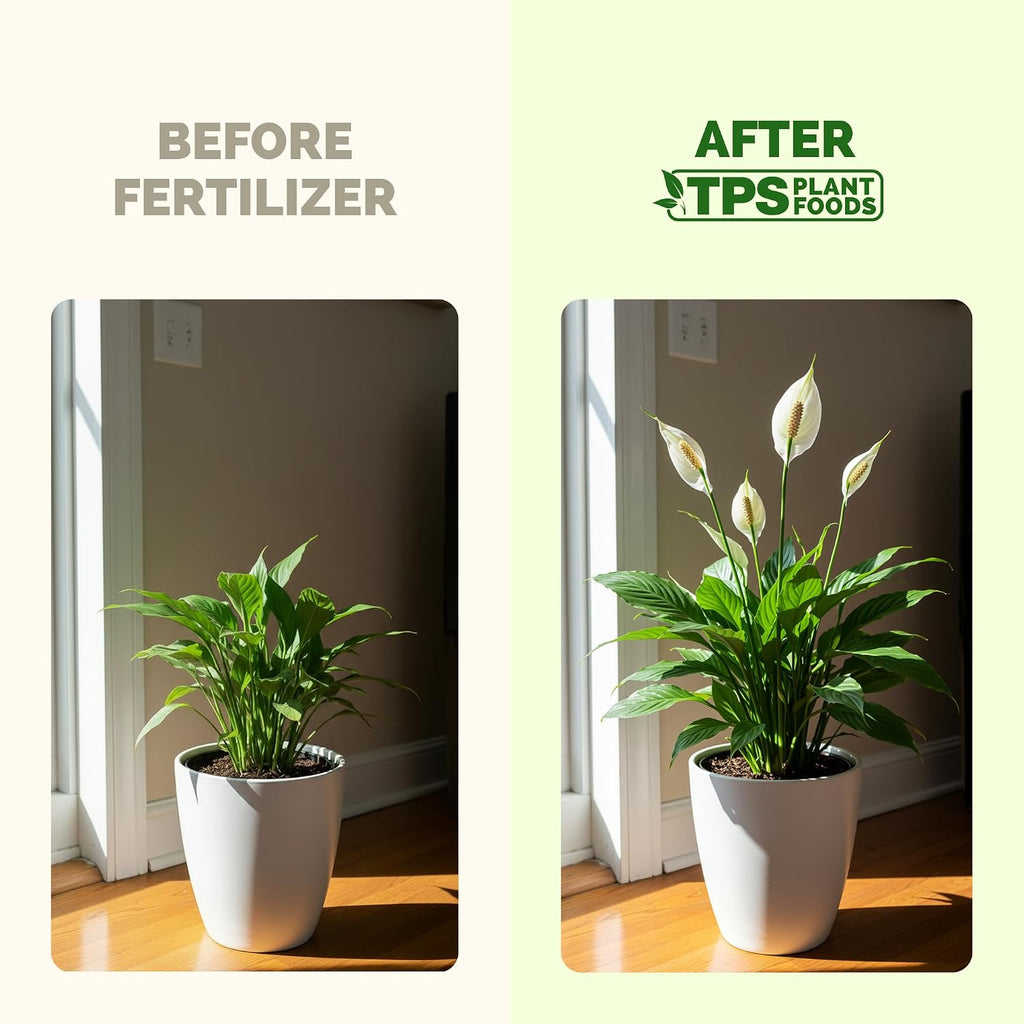 Peace Lily Fertilizer – Liquid Plant Food For More Blooms, Deep Green Leaves & Healthy Root Development, 8 Oz