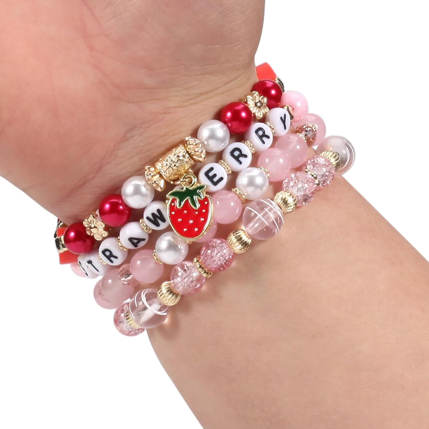 Lonext Halloween Bracelets Stackable Heishi Beaded Stretch Bracelets