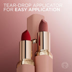 L'Oreal Paris Colour Riche Blurred Matte Lipstick for Moisturized Lips, Lip Makeup with Argan Oil and Vitamin E, Blushing Berry