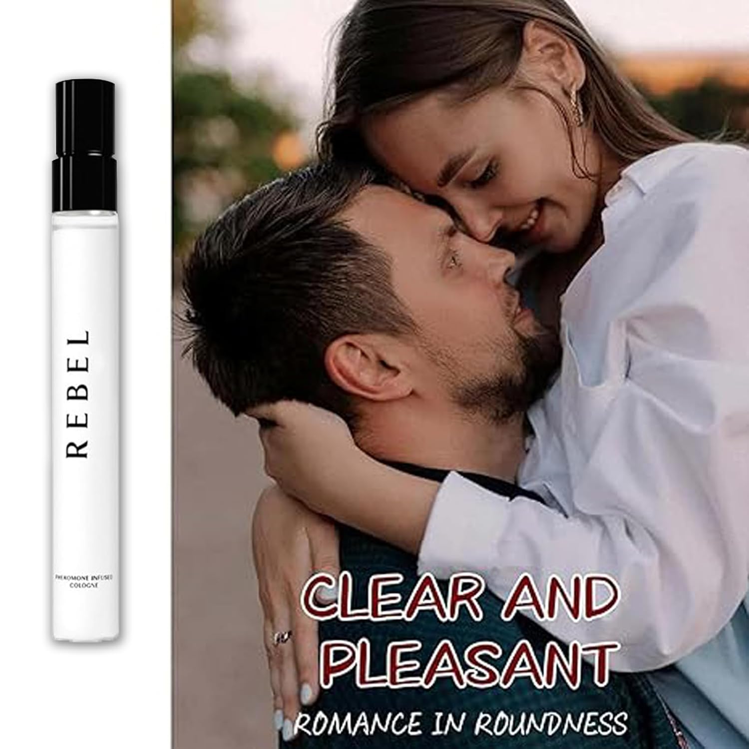 Rebel Pheromone Cologne for Men, 2025 New Rebel by Alloura, 2PCS