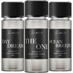 Scentiment Hotel Scents Discovery Set – Day Dream, The One & Ocean Breeze | Fresh, Woody & Marine Fragrance Oils | Luxury Home Scent Kit For Cold Air Diffusers 3 X 0.68 Fl Oz (20 Ml)