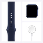 Apple Watch Series 6 (Gps, 40Mm) - Blue Aluminum Case With Deep Navy Sport Band (Renewed)