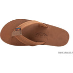 Rainbow Sandals Men'S Double Layer Leather W/Arch Support
