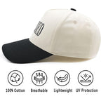 Blessed Trucker Hat, Vintage Embroidered Christian Baseball Caps for Men & Women, Trendy Religious/Birthday Gifts Blessed-black/Beige