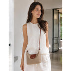 Mini Nylon Handbag For Women Crossbody, Small Shoulder Bag With 2 Straps, Convertible Dumpling Purse, Crescent Underarm Bag