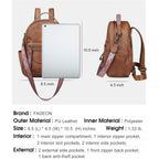 Mini Backpack Purse For Women, Designer Leather Cute Roomly Small Backpacks, Ladies Shoulder Backpack Fashion Handbag