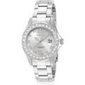 Invicta Women'S 15251 Pro Diver Silver Dial Crystal Accented Stainless Steel Watch