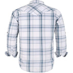 Coevals Club Men'S Western Pearl Snap Button Up Casual Cowboy Long Sleeve Two Pockets Work Shirts