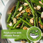 Sow Right Seeds - Contender Bush Bean Seed For Planting Green Beans Garden | Plant Stringless Non-Gmo Heirloom Variety For Home Outdoors Vegetable Gardening. Popular Fresh Veggies For Growing Outside.
