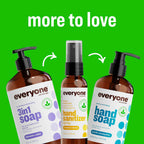 Everyone 3-In-1 Kids Soap, Body Wash, Bubble Bath, Shampoo, 32 Ounce (Pack Of 2), Tropical Coconut, Made With Essential Oils For Toddlers, Tweens And Teens