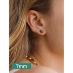ChicSilver 925 Sterling Silver Stud Earrings Hypoallergenic, Dainty Simple Heart/Star/Moon/Lightning/Butterfly Earrings for Women with Gift Box