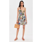 Alice + Olivia Women'S Jeanette Paneled Mini Dress