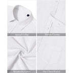 J.Ver Mens Linen Shirt Short Sleeve Button Down Casual Summer Shirts | Cotton Linen, Untucked, Big Tall, From Beach Camp Vacation, Cruise Fishing, Work Office, To Wedding Party Family, With Pocket