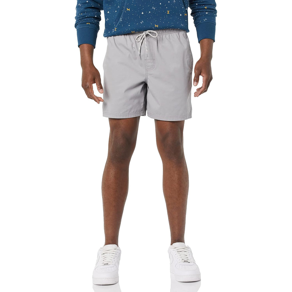 Amazon Essentials Men'S 6" Inseam Regular Fit Drawstring Shorts With Elastic Waist And Pockets