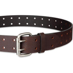 Dickies Men'S Double Prong Leather Work Belt – Fully Adjustable, Regular & Big And Tall Sizes