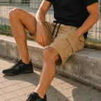 Men'S Cargo Shorts With Stretch Waist, Multiple Pockets & Quick-Dry, Lightweight Casual Hiking Work Shorts