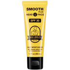 Bee Bald Smooth Plus Head & Face Moisturizer With Spf 30 Sunscreen Lotion Protecting Skin From Harmful Uva/Uvb Rays While Hydrating, Moisturizing And Toning, 1.7 Fl Oz