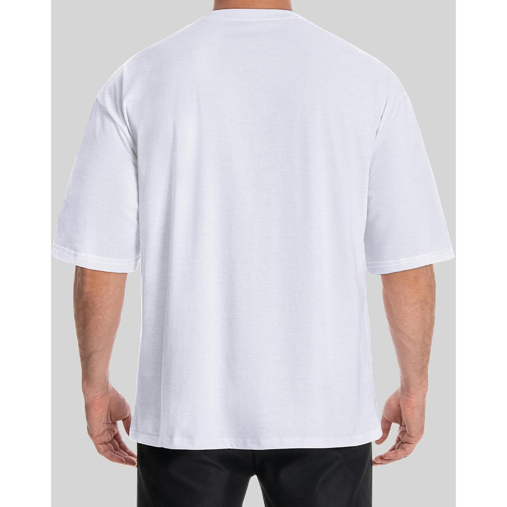 Rosemia Oversized Tshirts For Men Crewneck Graphic Tees Basic Short Sleeve Loose Fit Tops 2026