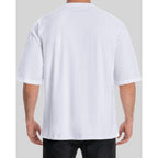 Rosemia Oversized Tshirts For Men Crewneck Graphic Tees Basic Short Sleeve Loose Fit Tops 2026