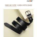SUOSDEY Women Belts For Jeans Dresses Pants Ladies Leather Waist Belt with Elegant Buckle, Width 1.3"