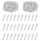 Swpeet 200Pcs 1.26inch - 3.2cm Alligator Hair Clips Kit, Perfect for Metal Duck Bill Hair Clips Flat Top Single Prong Hairpins for Hair Styling DIY Accessories (1.26 Inch)