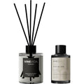 Vinevida Prime Reed Diffuser For Home & Bathroom | Long-Lasting Scent Sticks Set | Oil Stick Diffuser | Bathroom Scent - Room Fragrance No. 3100 - Inspired By: Tobacco And Vanilla
