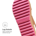 Dream Pairs Women'S Platform Water Sandals Adjustable Lightweight Waterproof Summer Beach Wedge Chunky Sandals
