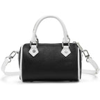 Von Dutch Core Hanna Bag | 6.5” Vegan Leather Mini Crossbody With Logo Hardware, Top Handles & Branded Interior Pouch
