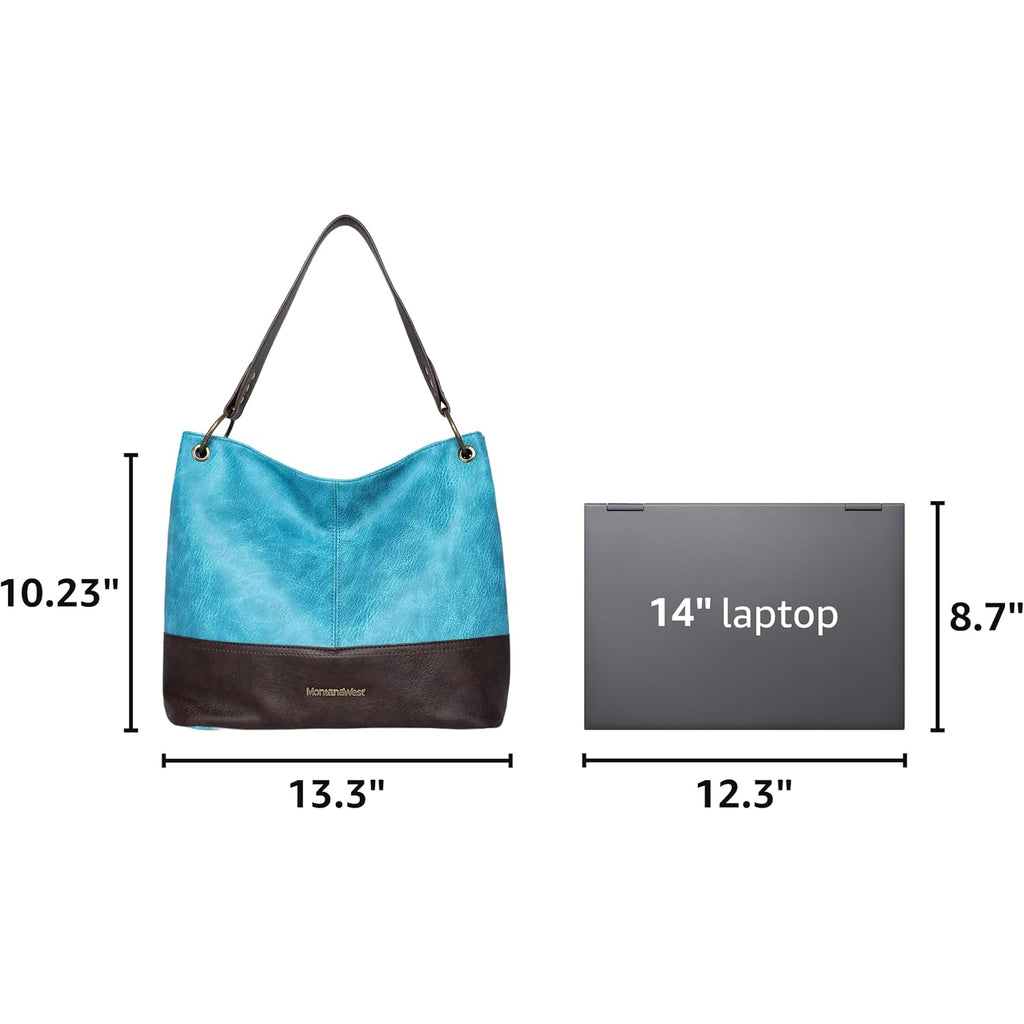 Montana West Hobo Bag For Ladies Shoulder Handbags With Back Pocket | Purses