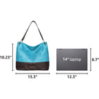 Montana West Hobo Bag For Ladies Shoulder Handbags With Back Pocket | Purses