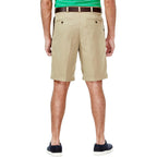 Haggar Men'S Cool 18 Classic Fit Pleat Front Expandable Waistband Short (Regular And Big & Tall Sizes)